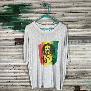 Hanes Gray Marley Long Sleeve Tee